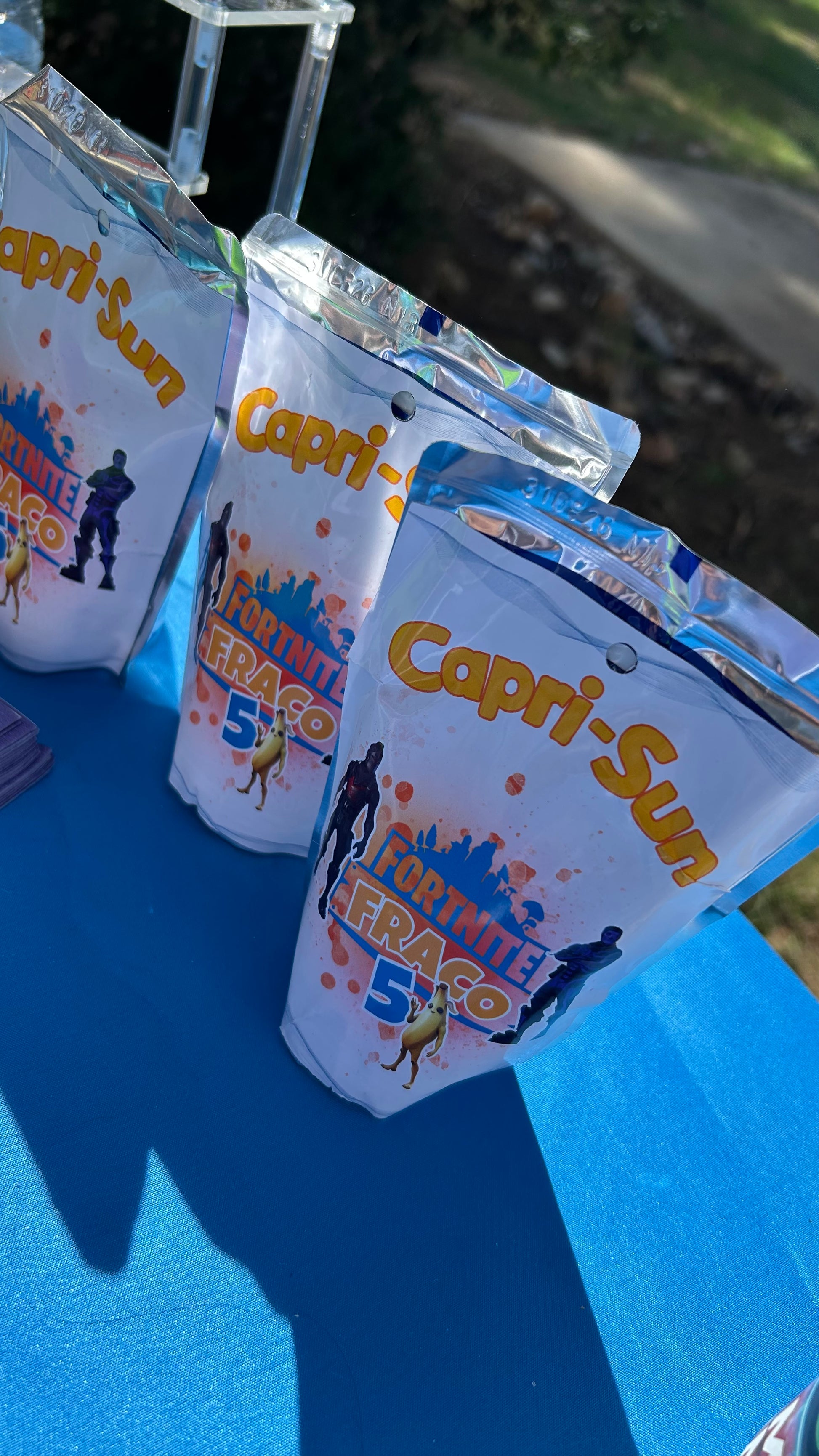 Étiquettes Caprisun x4