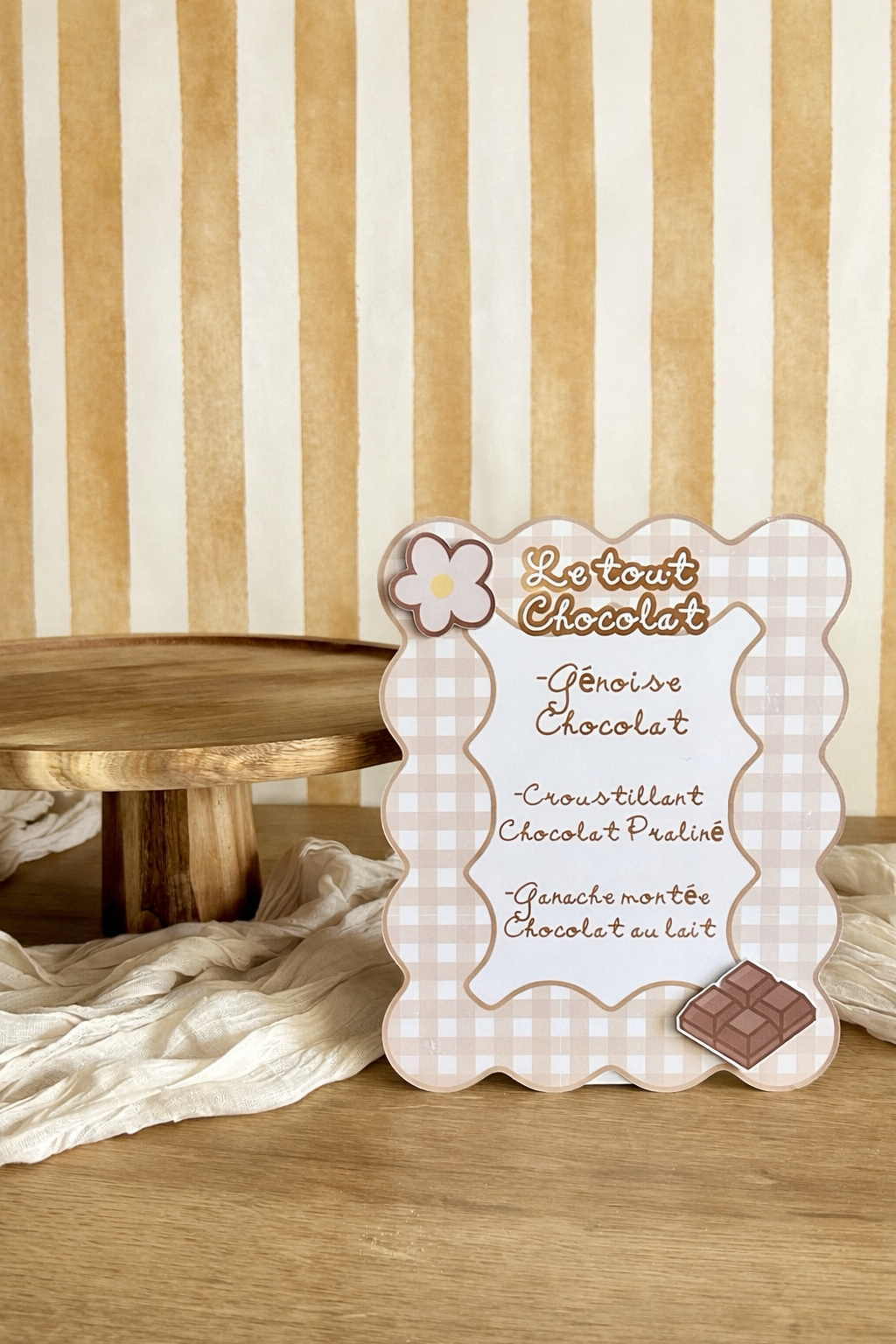 Déco de Table 3D à poser