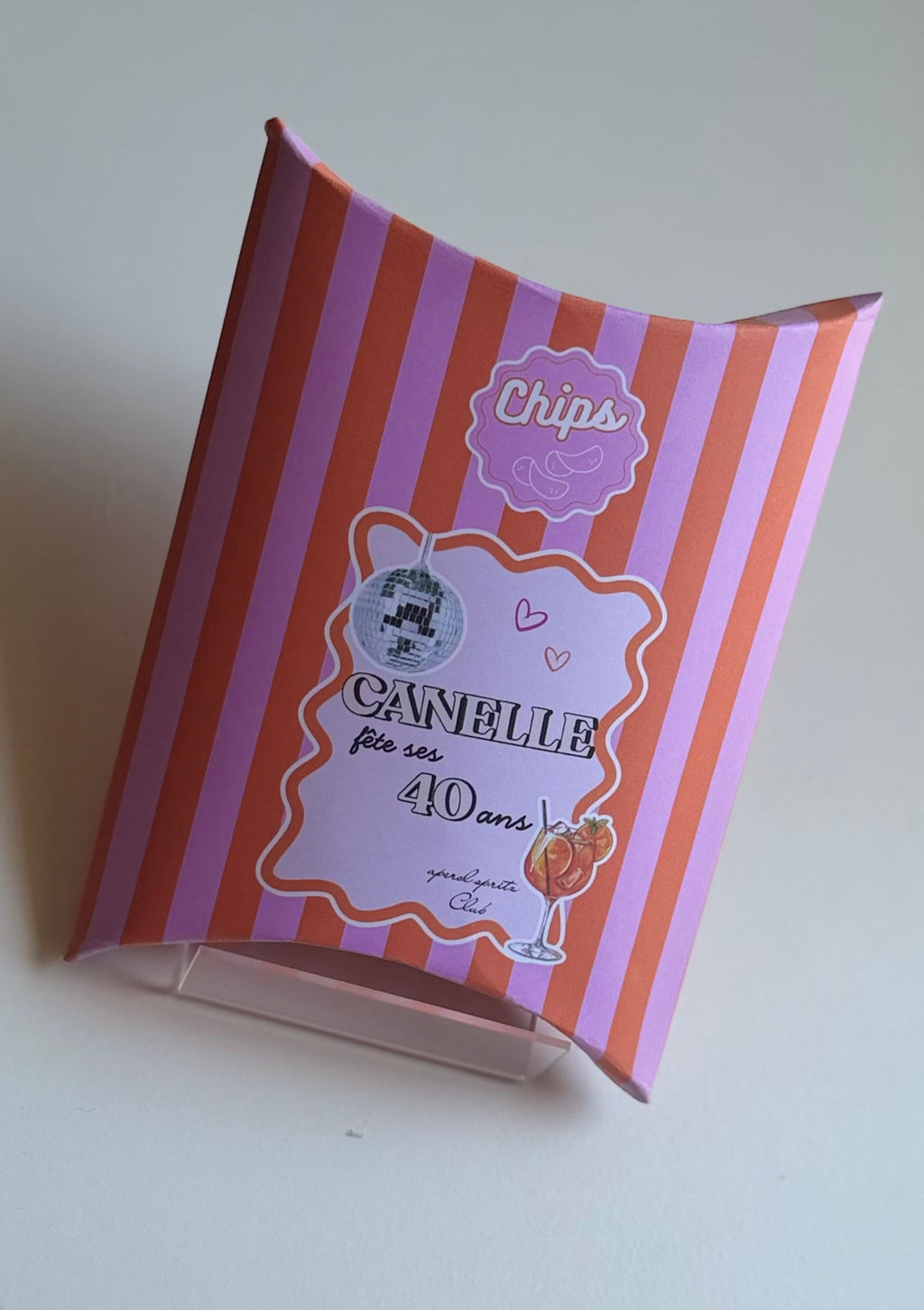 Etui coussin à Chips