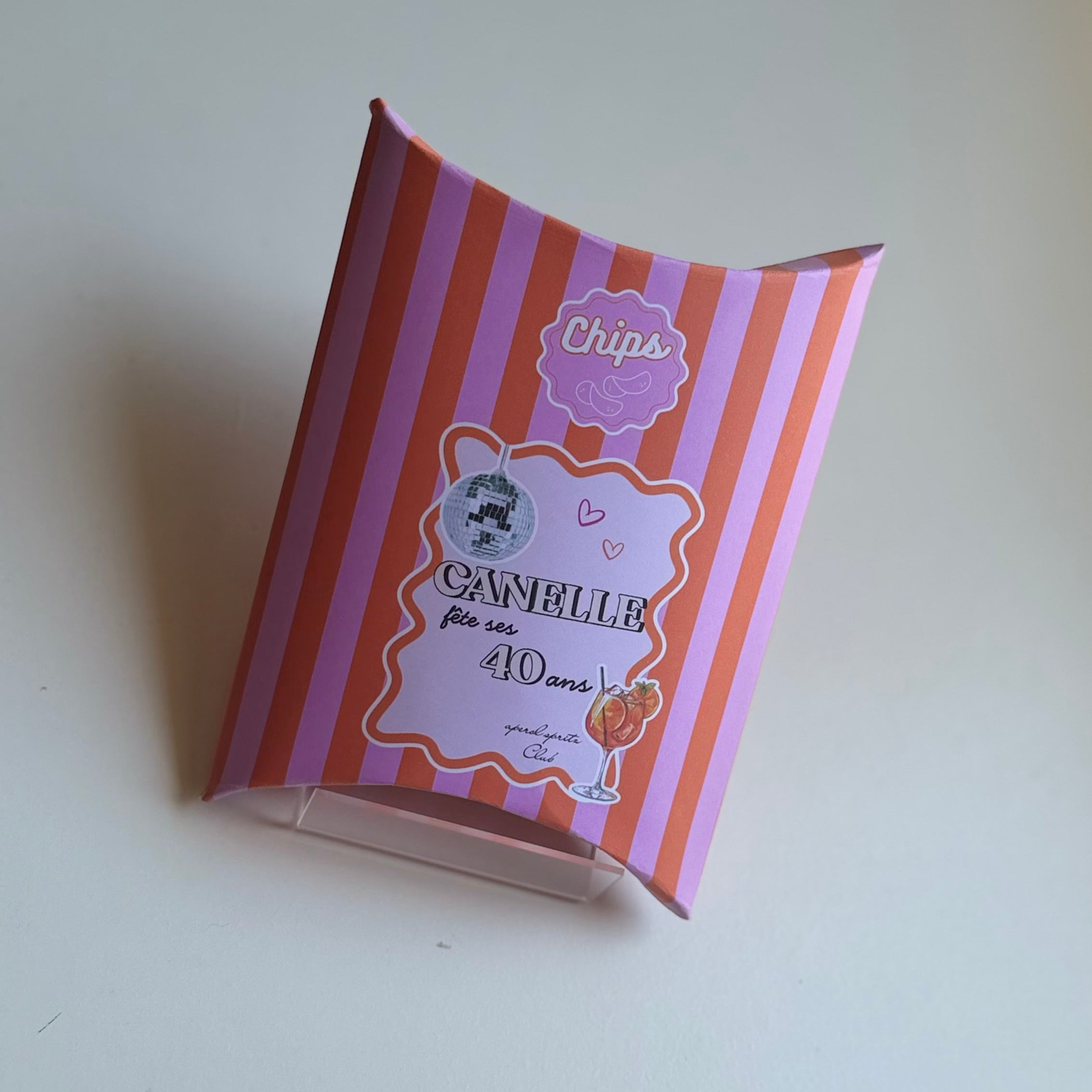 Etui coussin à Chips