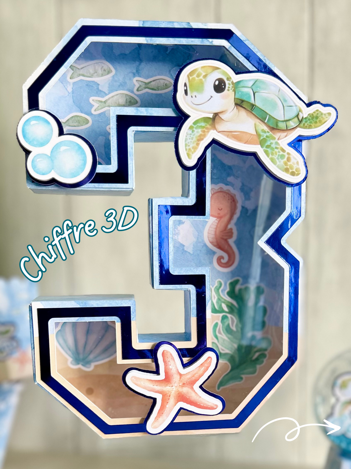 Chiffre/Lettre 3D