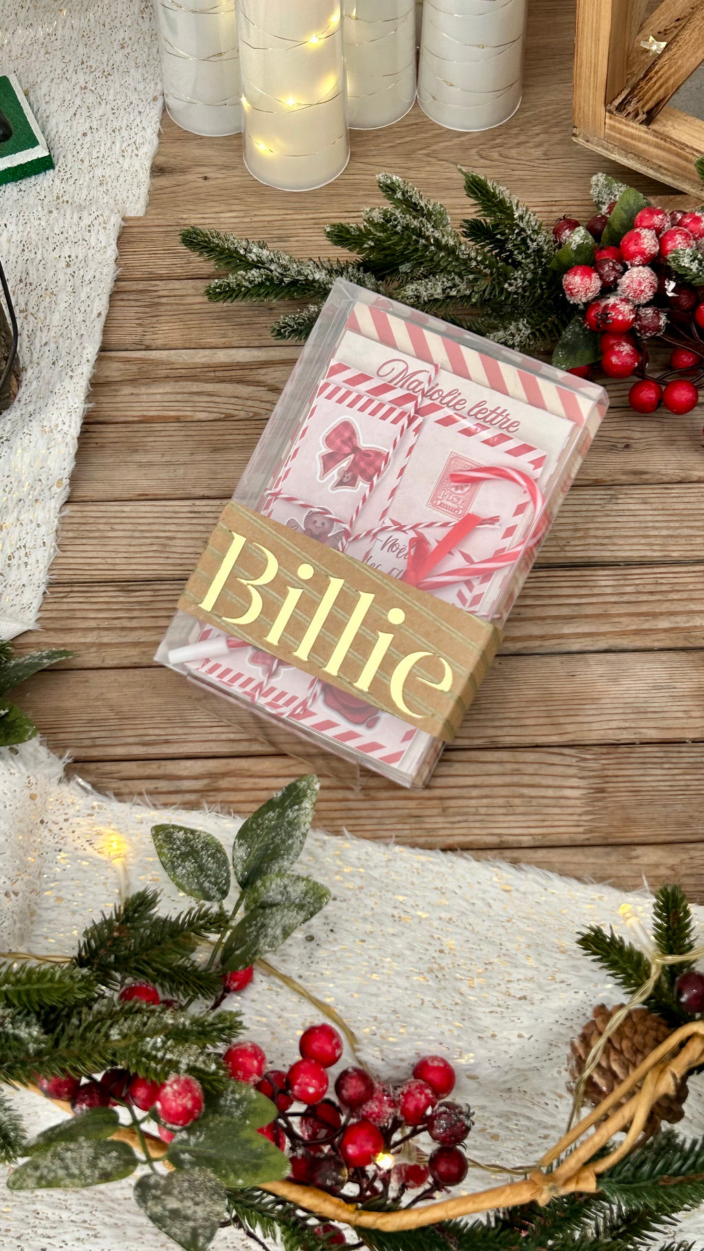 Coffret "ma jolie Lettre au père-Noël"
