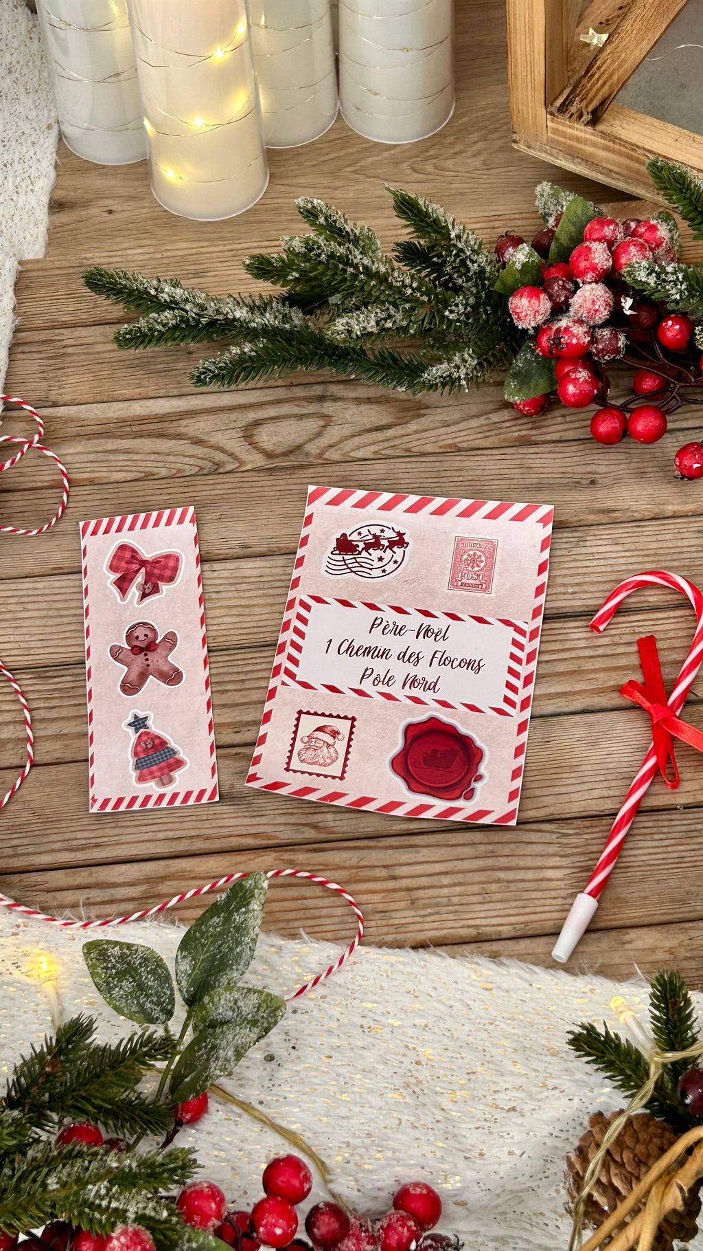 Coffret "ma jolie Lettre au père-Noël"