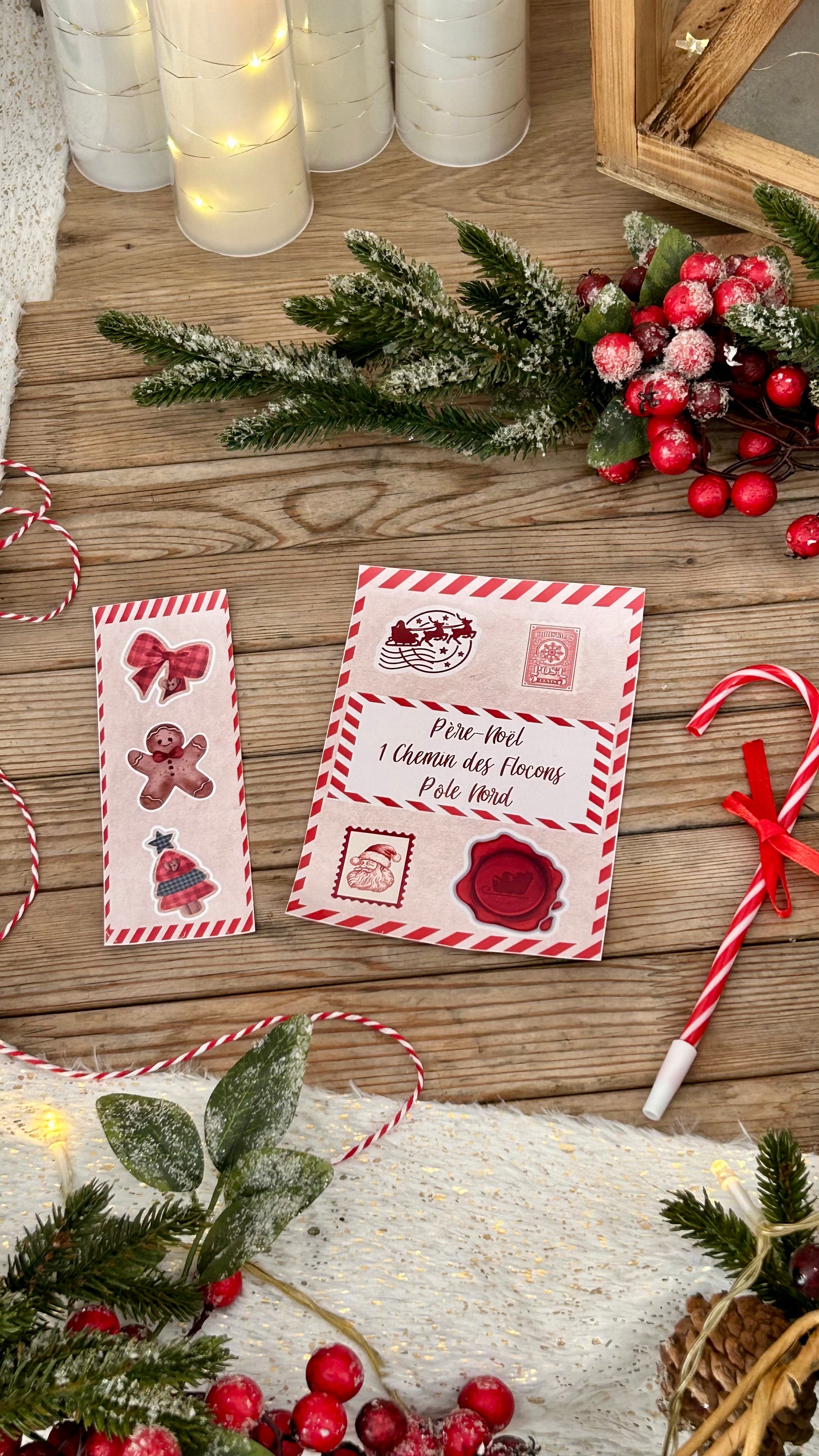 Coffret "ma jolie Lettre au père-Noël"