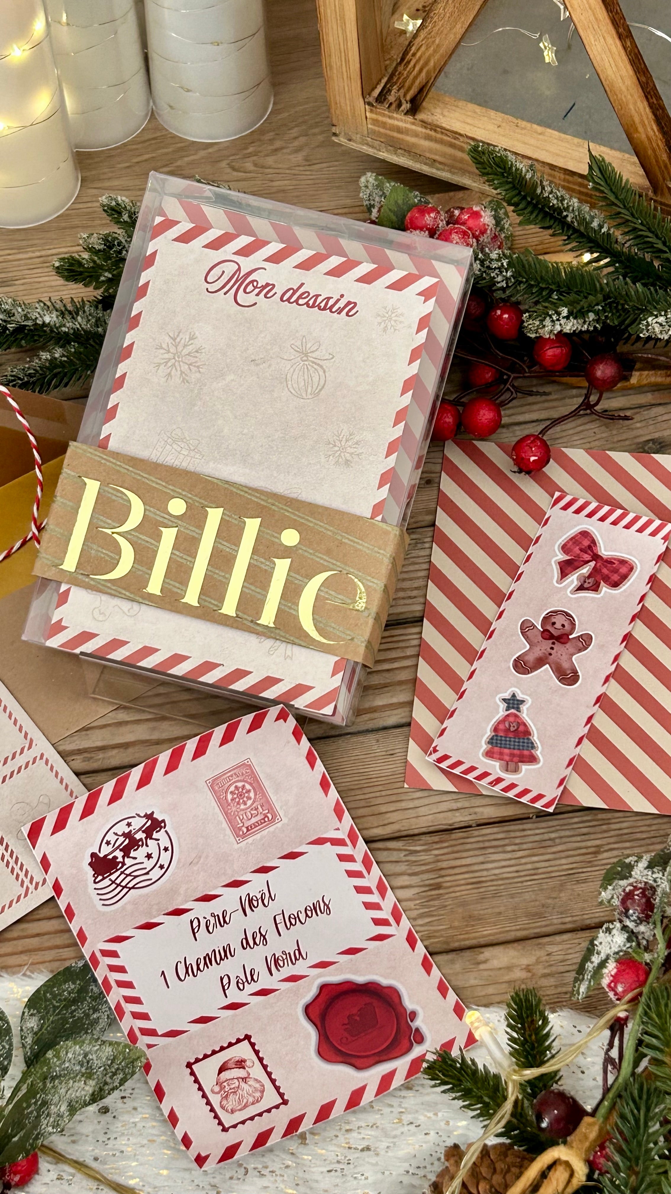 Coffret "ma jolie Lettre au père-Noël"