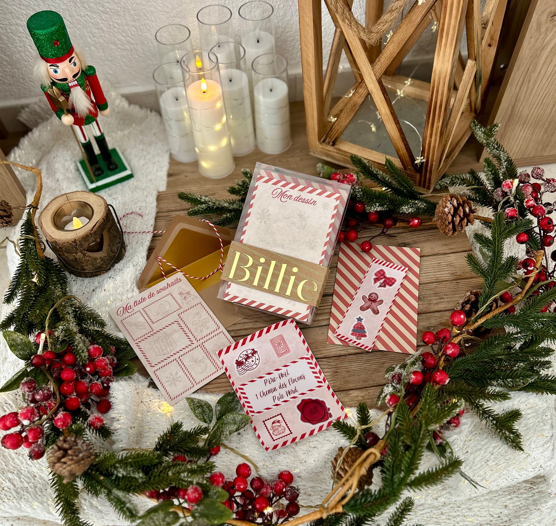 Coffret "ma jolie Lettre au père-Noël"