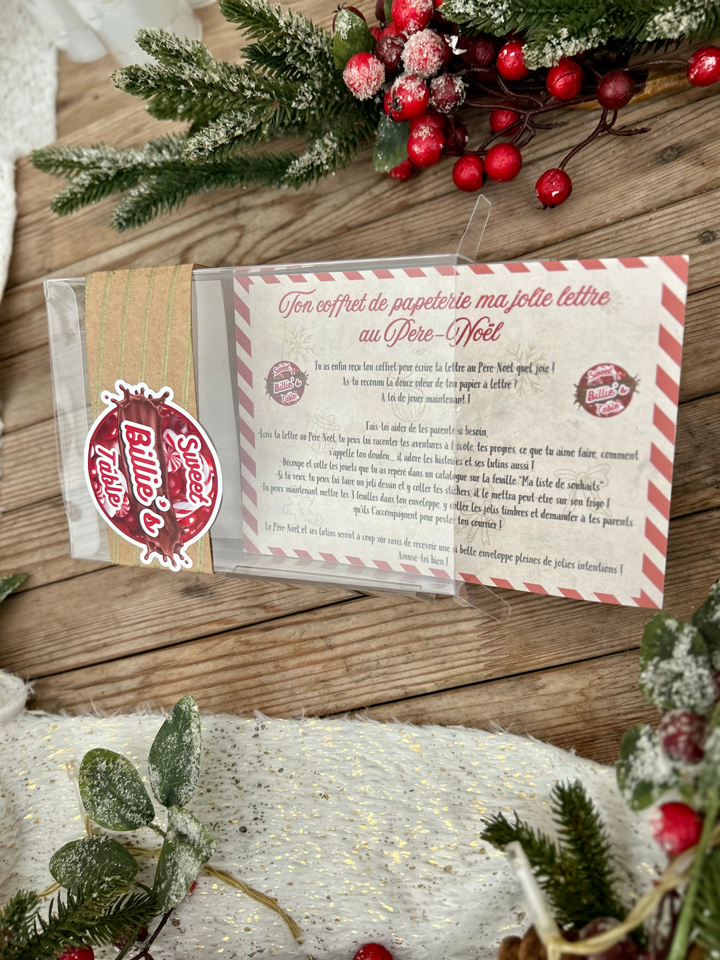 Coffret "ma jolie Lettre au père-Noël"