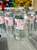 Contour petites bouteilles d'eau par 6