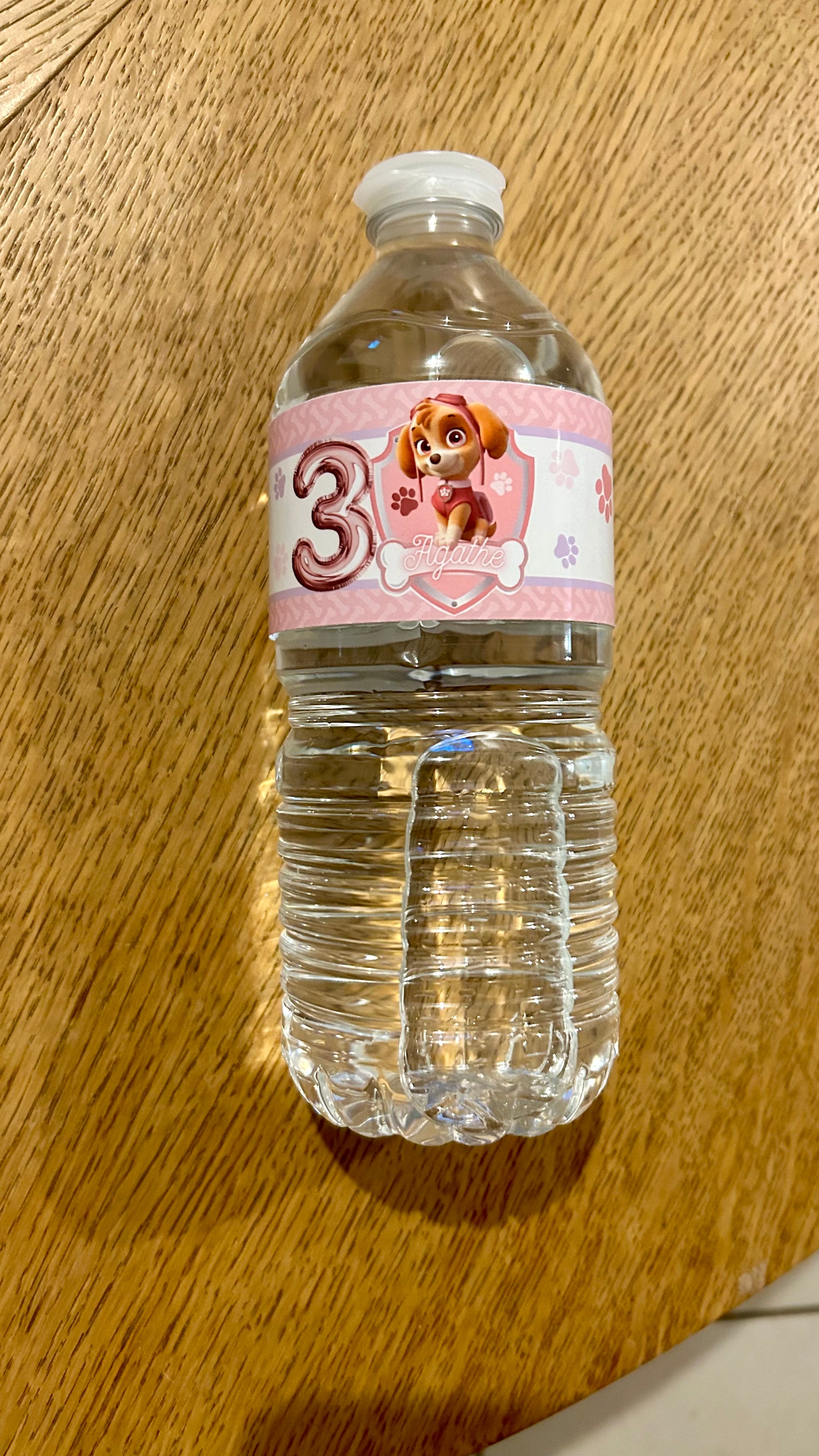 Contour petites bouteilles d'eau par 6