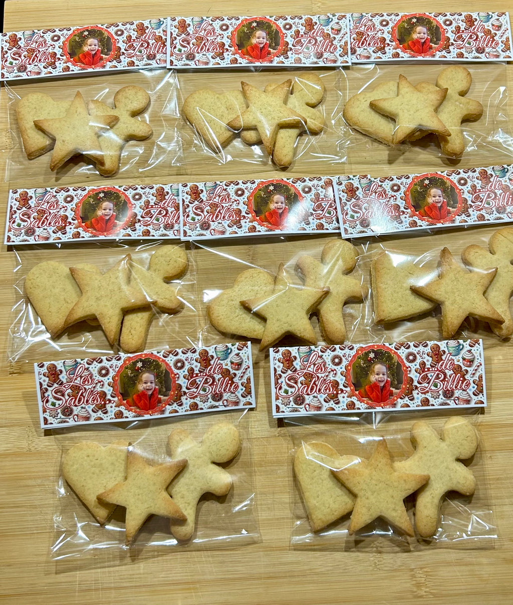 Sachet pour Bonbons/Sablés x4