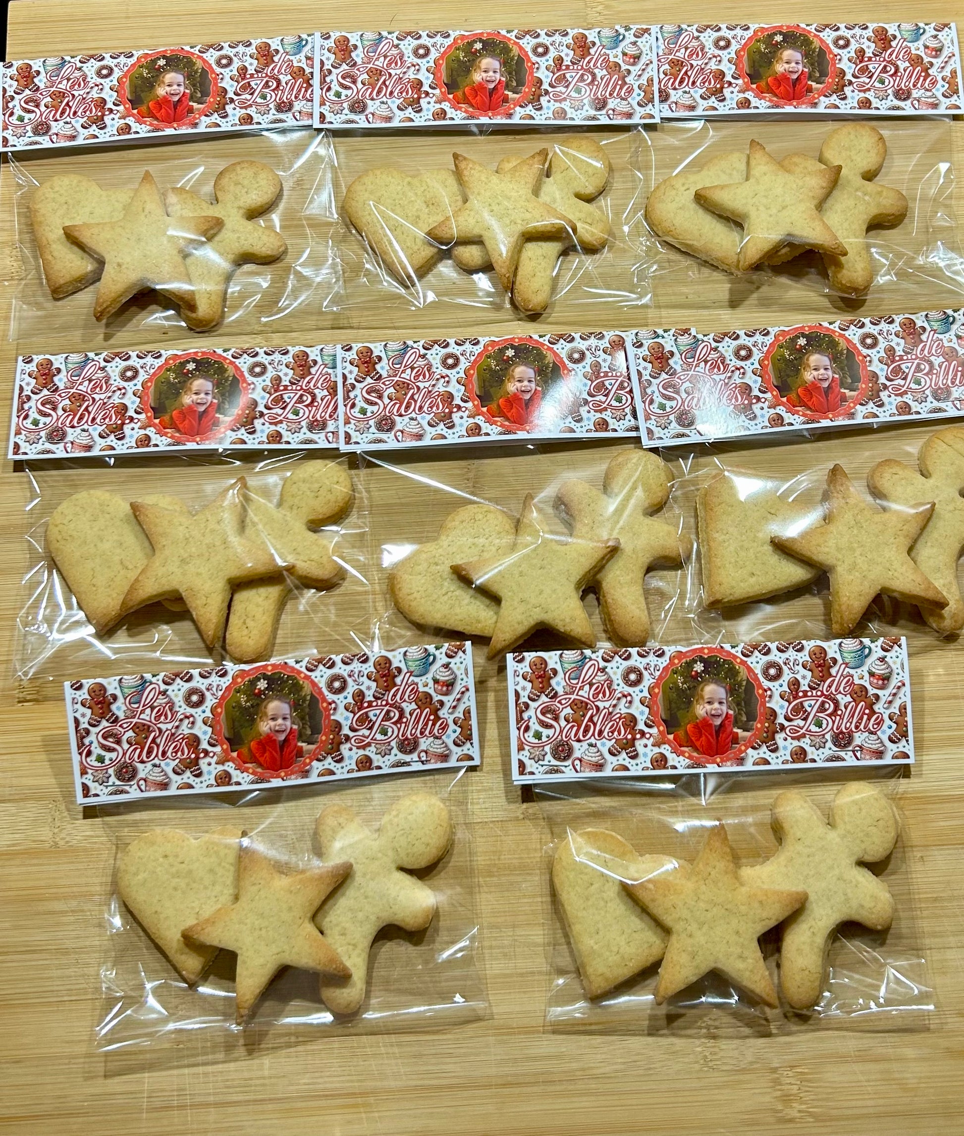 Sachet pour Bonbons/Sablés x4