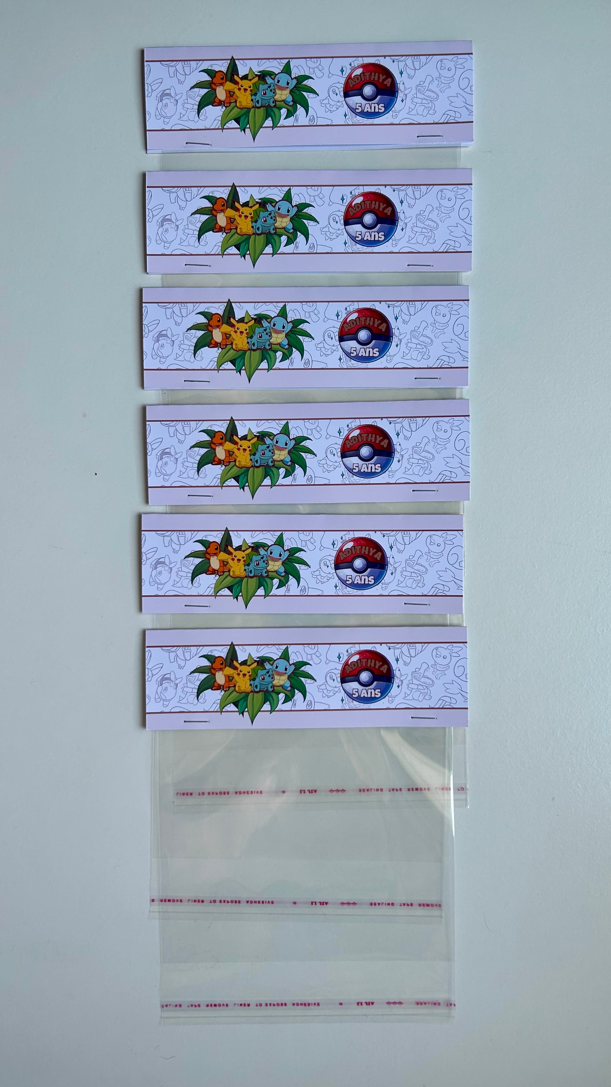 Sachet pour Bonbons/Sablés x4