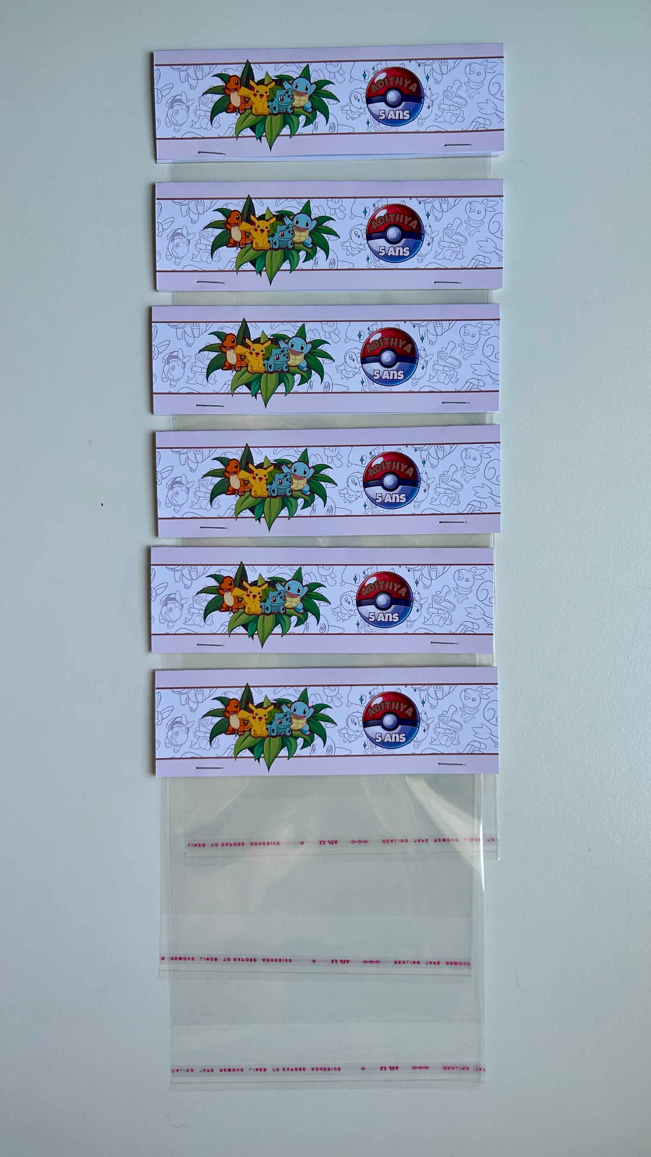 Sachet pour Bonbons/Sablés x4