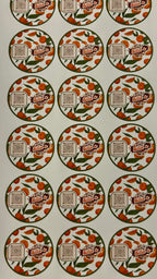 Etiquettes ronde x12